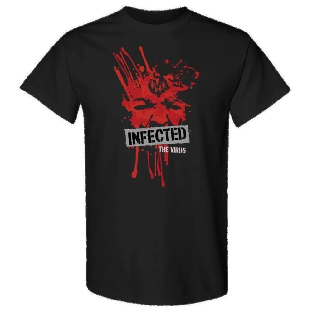The Virus Infected Logo T Shirt 247